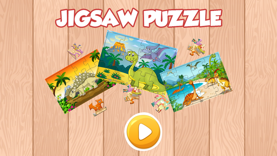 Dinosaur Jigsaw Puzzle Dino for toddlers and kids - 1.0 - (iOS)