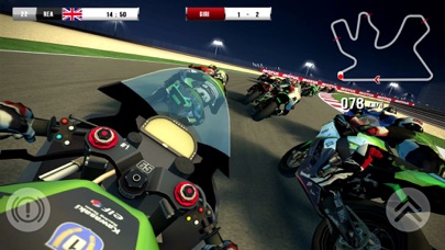 Screenshot from SBK16 - Official Mobile Game