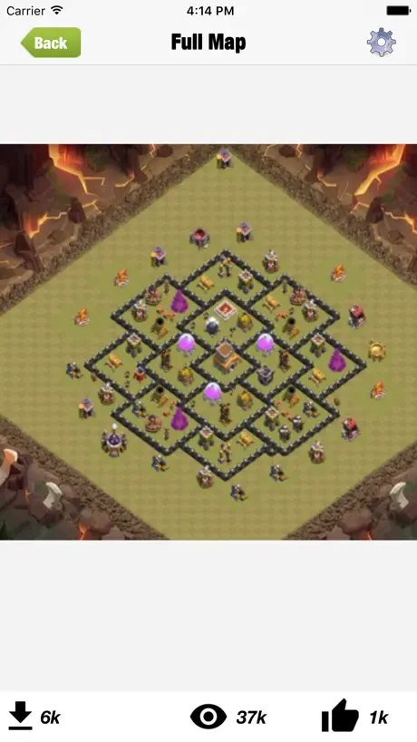 Top layouts for CoC
