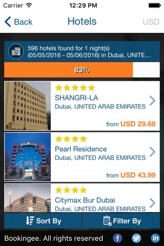 Bookingee screenshot 2