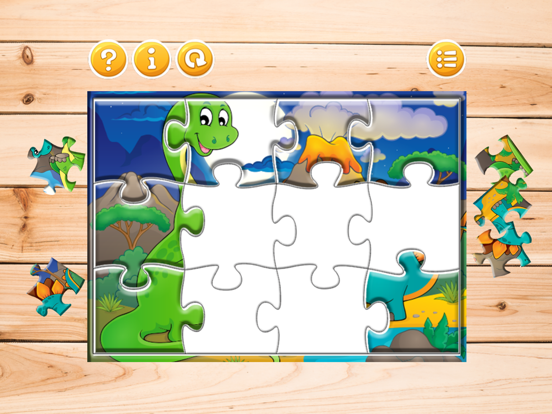 Kids Dinosaur Dino Puzzle Games For Toddlers Boys iPad screenshot