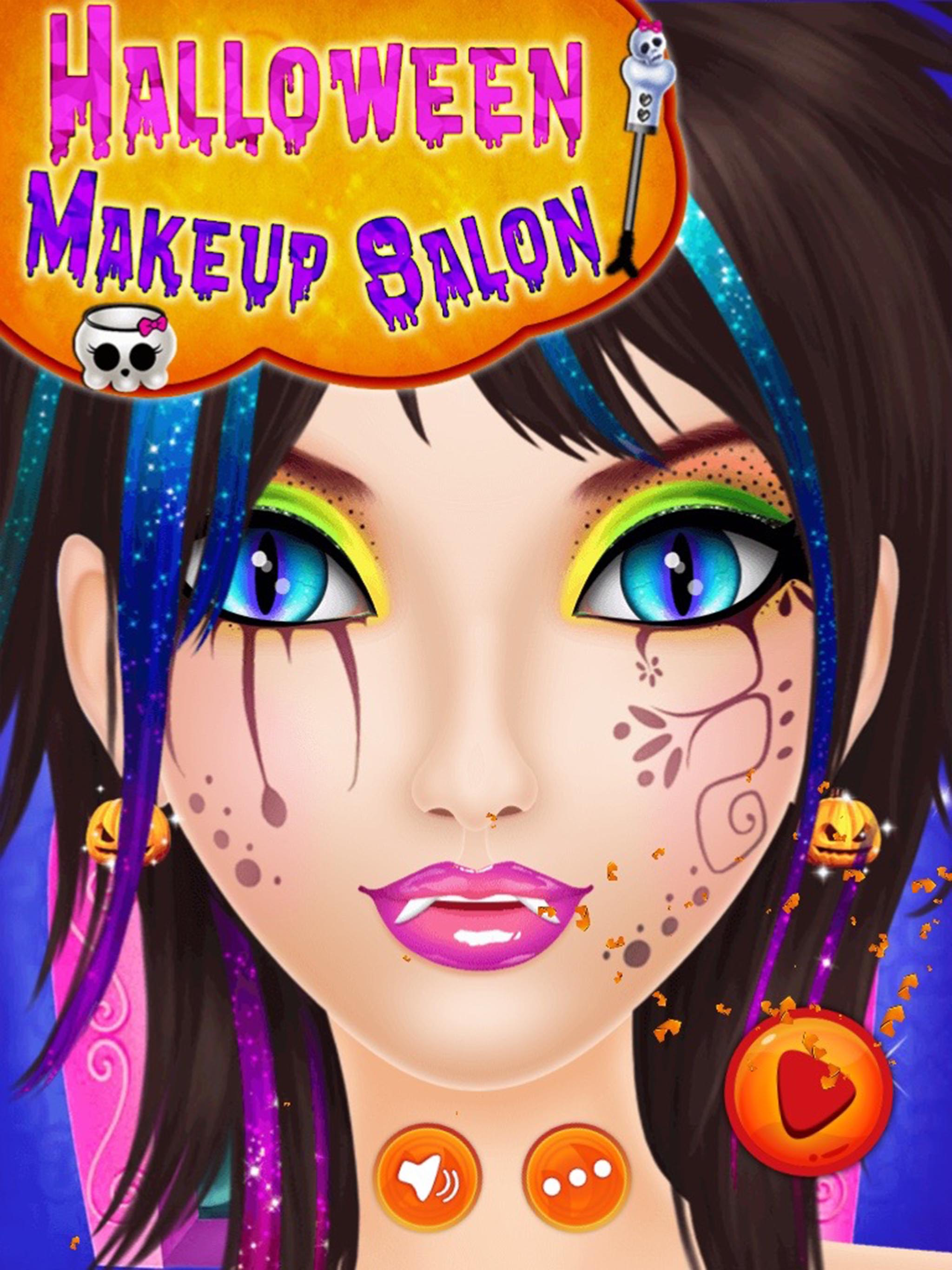 Halloween Makeup Salon - Kids game for girls
