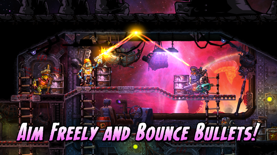 #1. SteamWorld Heist (iOS) Ved: Image & Form International AB