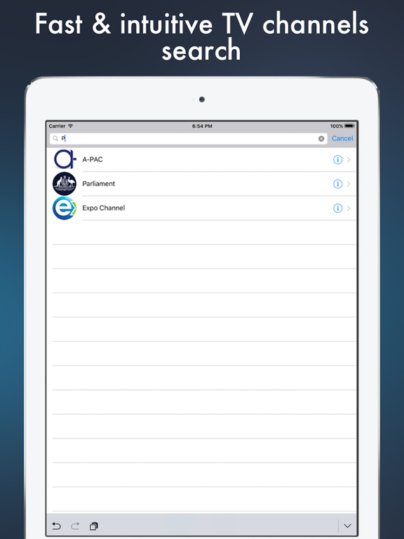Australia TV - Australian television online iPad screenshot 5 - Photo & Video app