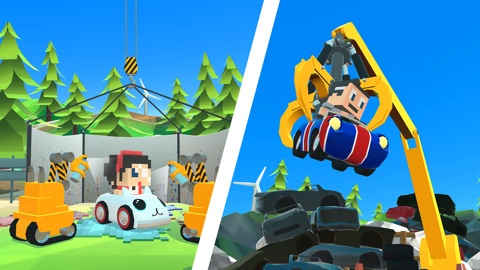 Screenshot #14 for Blocky Racer - Endless Racing