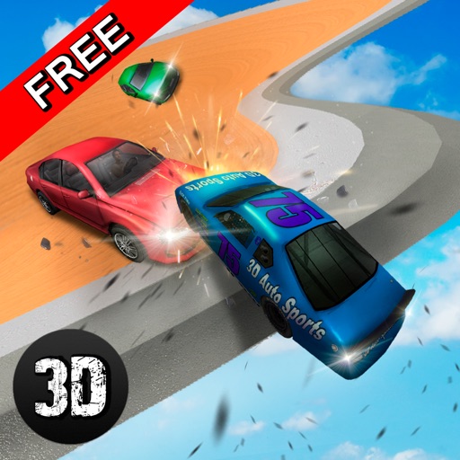 Whirlpool Crash: Car Derby Racing 3D icon