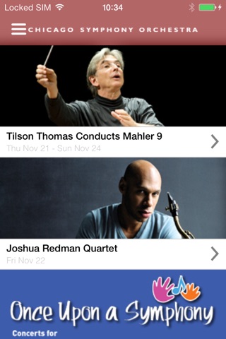 Chicago Symphony Orchestra screenshot 2