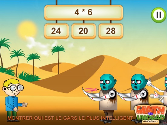 Screenshot #6 pour Math vs Undead: Jeux de Math
