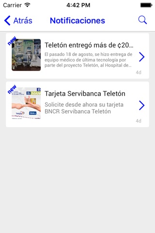 Teletón CR screenshot 2