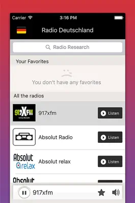 Game screenshot Radio Germany - DE Radios apk