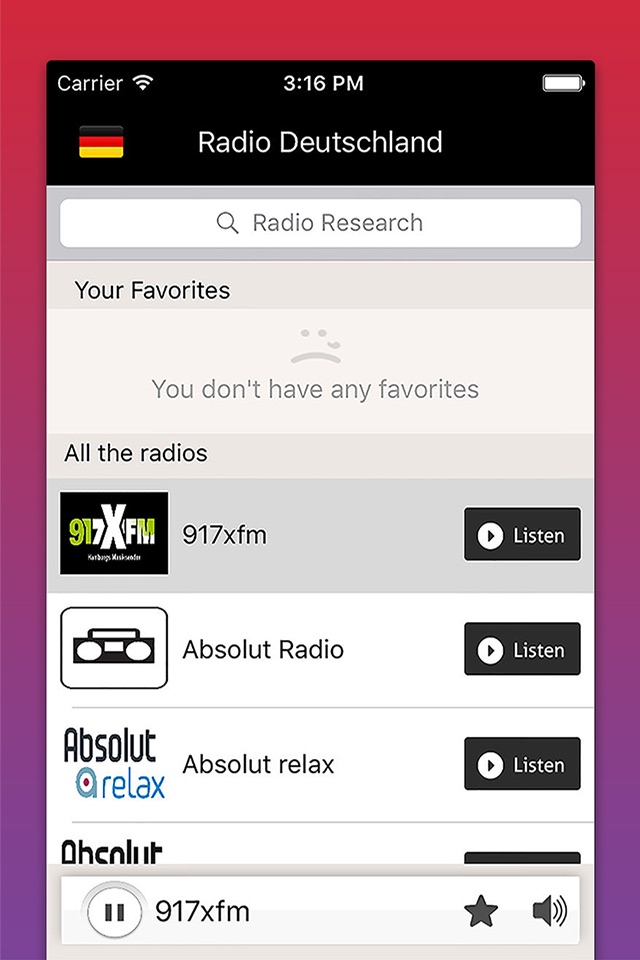 Radio Deutschland - Radios Germany screenshot 2