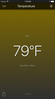 Temperature App iphone bilder 2