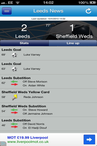 Leeds News screenshot 2