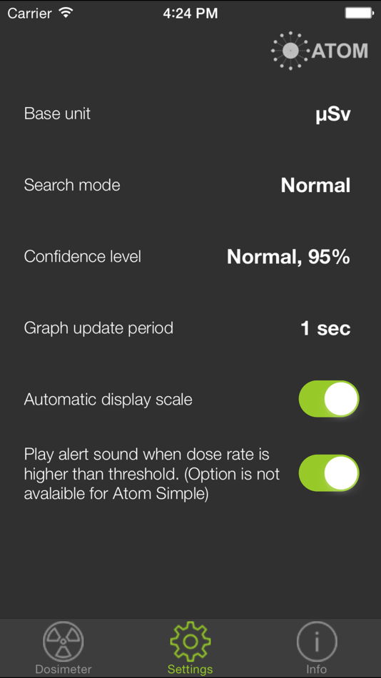 #5. Atom Radiometer (iOS) By: Maxim Koshelev
