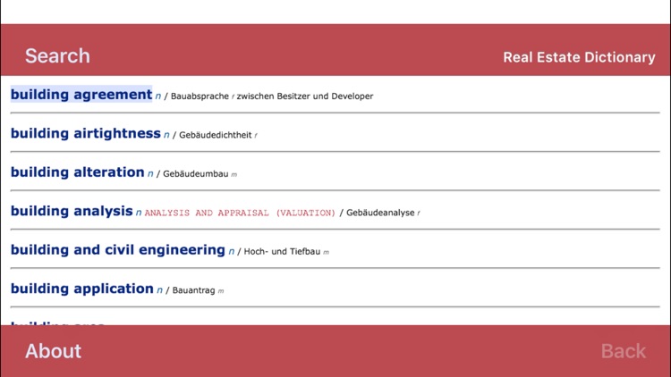 Real Estate Dictionary screenshot-4