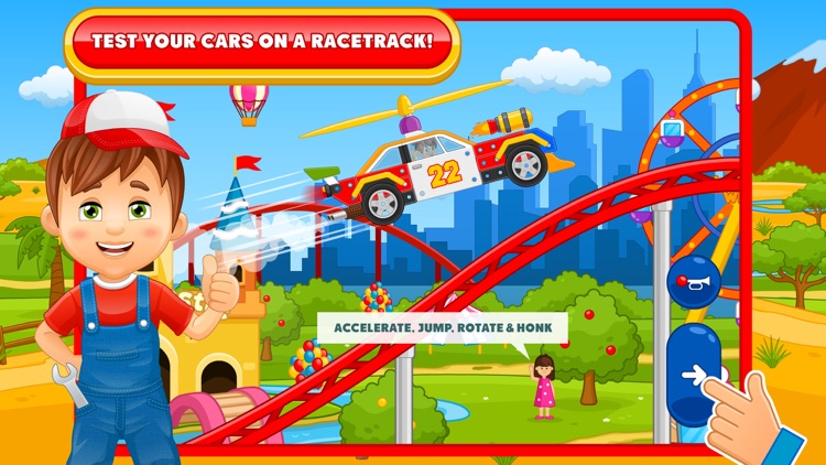 Car Builder Game: Police Car