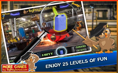 Electric Factory Hidden Object Games screenshot 2