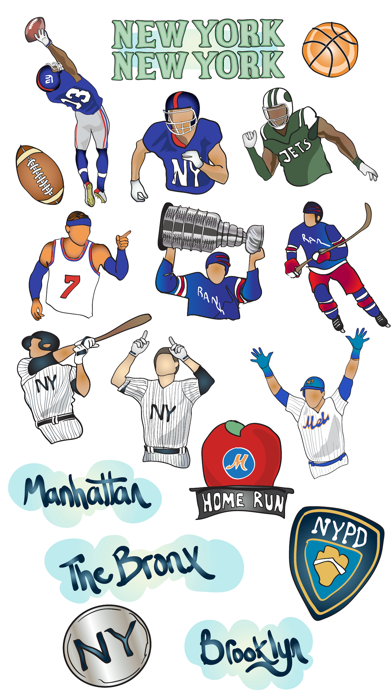 New York Sticker Set Screenshot