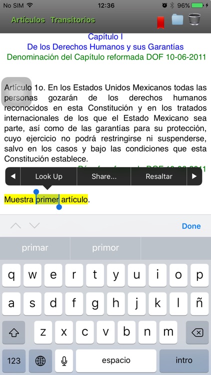 Constitución Política México screenshot-3