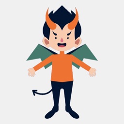 Kid Halloween Sticker