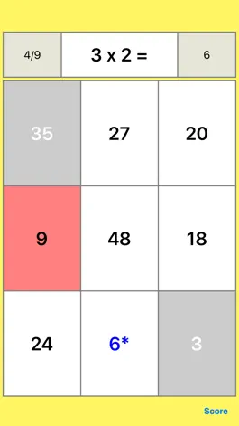 Game screenshot one digit multiplication tADa apk