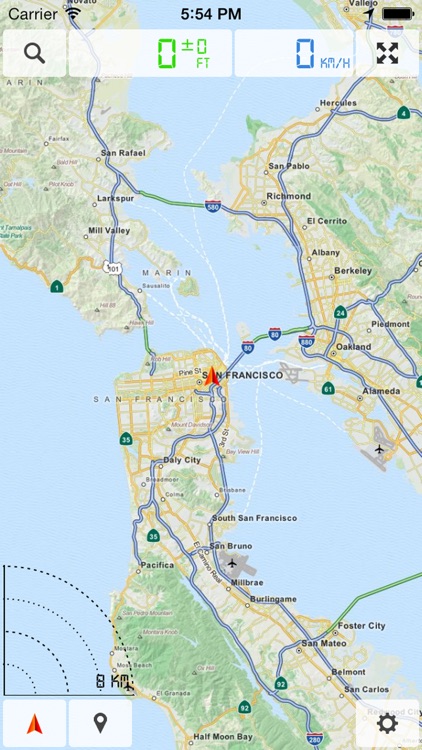 America, United States (US) - Offline Map & GPS Navigator