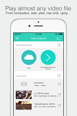 Video Explorer II-Player for Chromecast, Plex, NASのおすすめ画像1