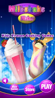 milkshake maker - kids frozen cooking games iphone screenshot 1