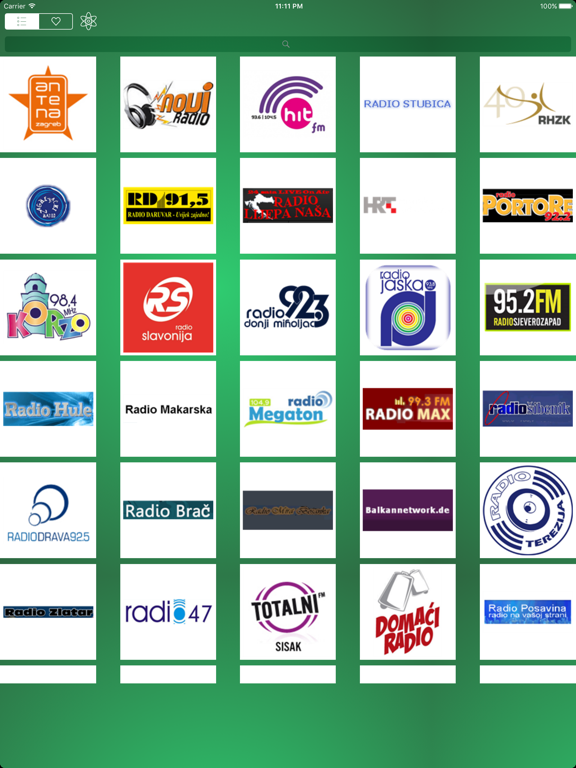 Radio Croatia (Croatian , hrvatski , Hrvatska) screenshot 2