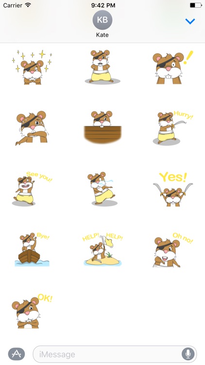 Pirate Mouse Sticker