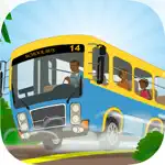Crazy Town School Bus Racing App Cancel