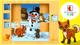 Game screenshot животные блок головоломки - для детей ясельного apk