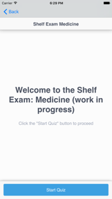 Shelf Exam: Internal Medicine screenshot