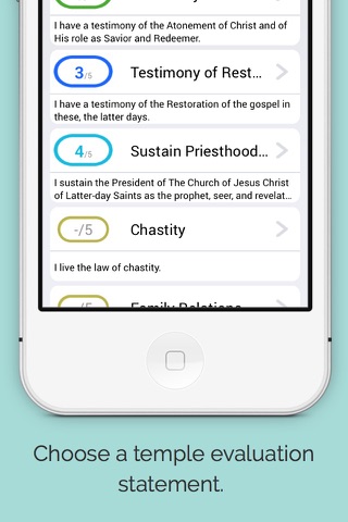 LDS Temple Recommend Evaluation screenshot 2