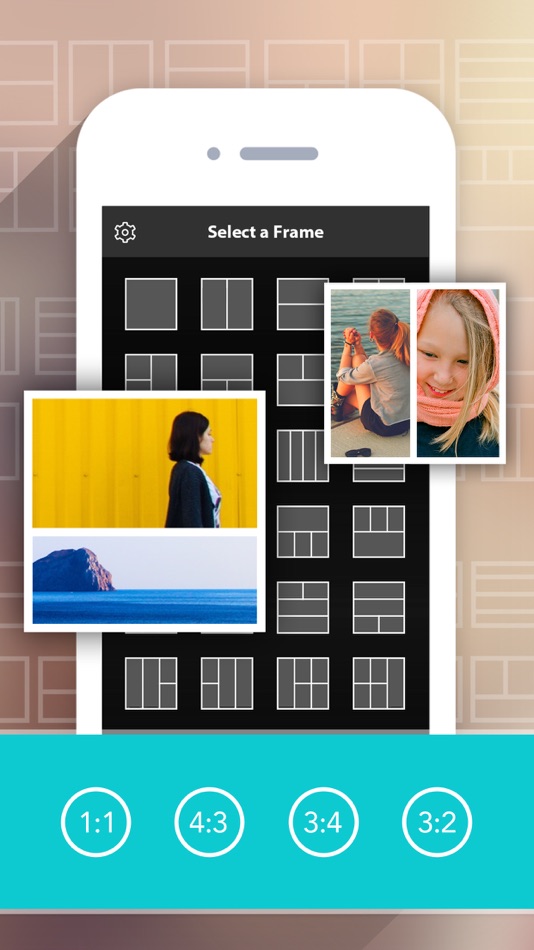 Photo Collage HD Pro – Pic Frame Maker Grid Editor - 2.4 - (iOS)