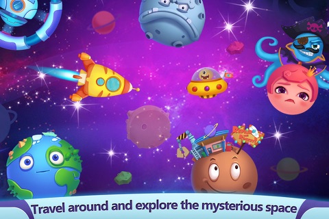 Pet Space Adventure - Kids Educational Games screenshot 3