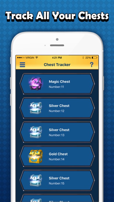 How to cancel & delete Chest Tracker for Clash Royale - Track Chest Cycle from iphone & ipad 1