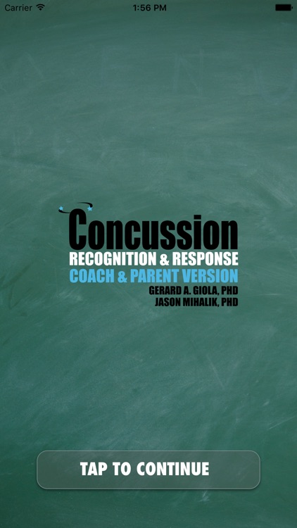 Concussion Recognition & Response: Coach & Pare...