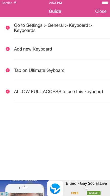 Ultimate Font Keyboard - Awesome fonts on keyboard