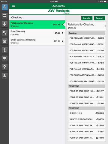 Merchants Bank N.A. Mobile Finance Merchants Mobile