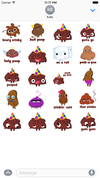 POU Stickers by Bare Tree Media Inc