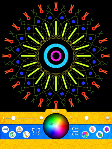 KaleidoDraw — a kaleidoscope drawing pad screenshot 3