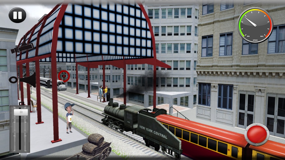 #2. Bullet Train Subway Journey-Rail Driver at Station (iOS) Podle: Muddy Apps