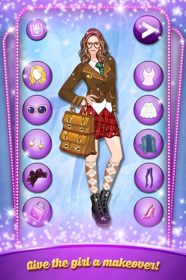 School Girl Uniform - Dressing game for girls screenshot 2