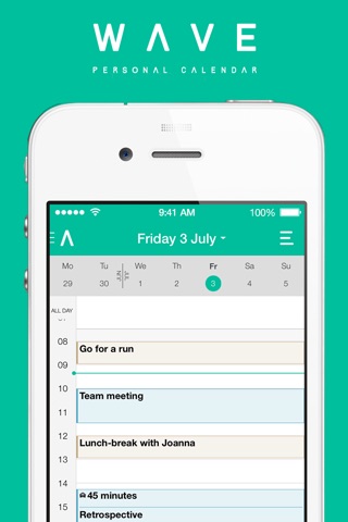 WAVE Calendar screenshot 3