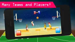 funny bouncy basketball - fun 2 player physics iphone screenshot 2