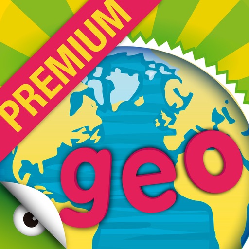 Planet Geo - Geography & Learning Games for Kids Icon