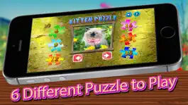 Game screenshot Cat Kitten Jigsaw - Puzzles Games for Girls Who Love Baby Animals mod apk