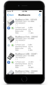 BlueBeacon Tool screenshot #2 for iPhone