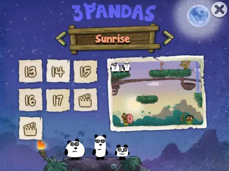 Three Pandas Adventure